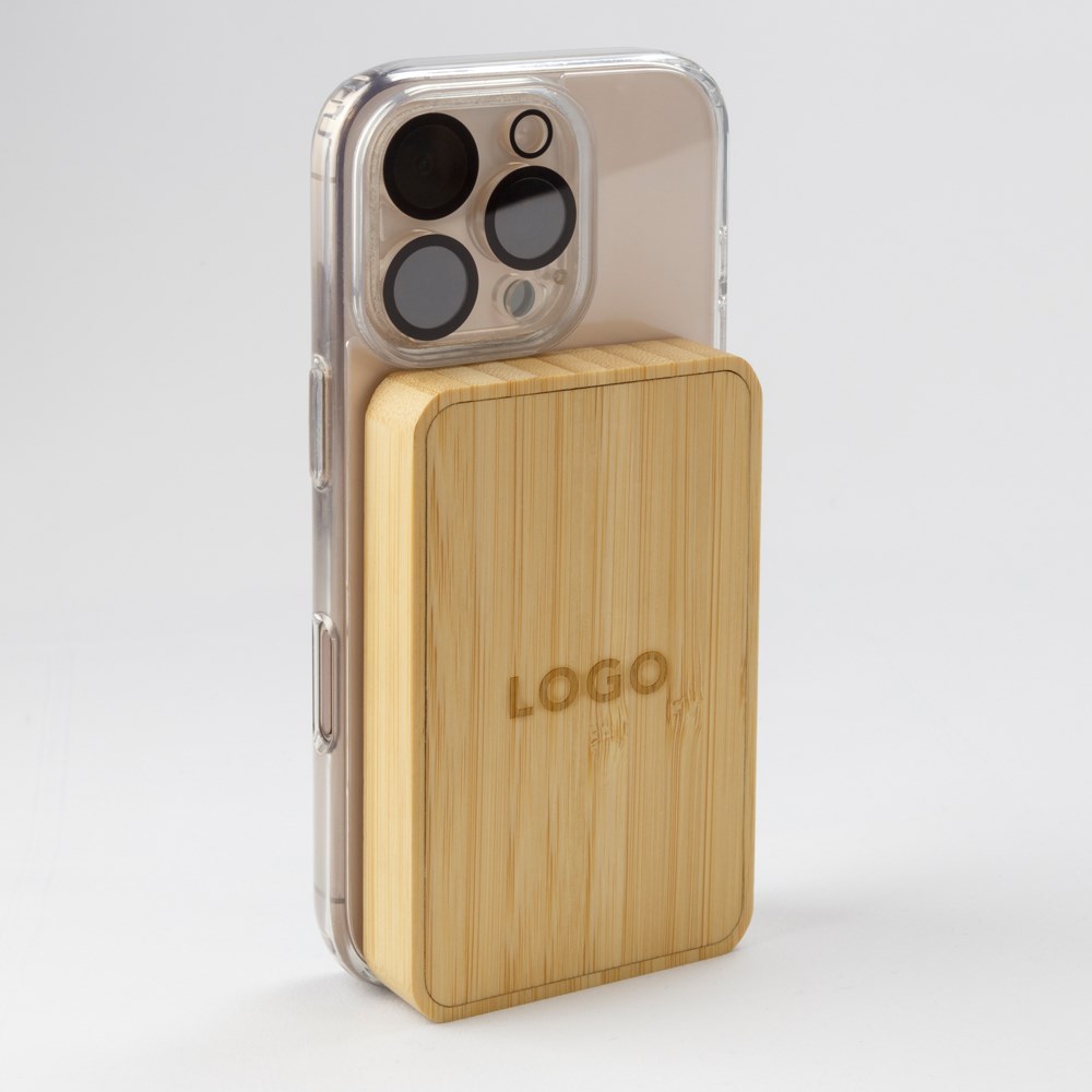 Powerbank Magnetic Bamboo