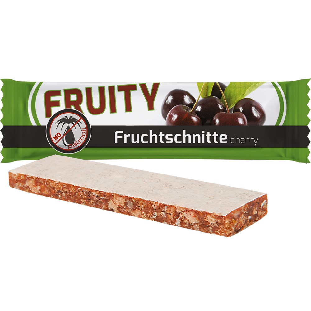 Fruchtschnitte Kirsche, ca. 23g, Flowpack