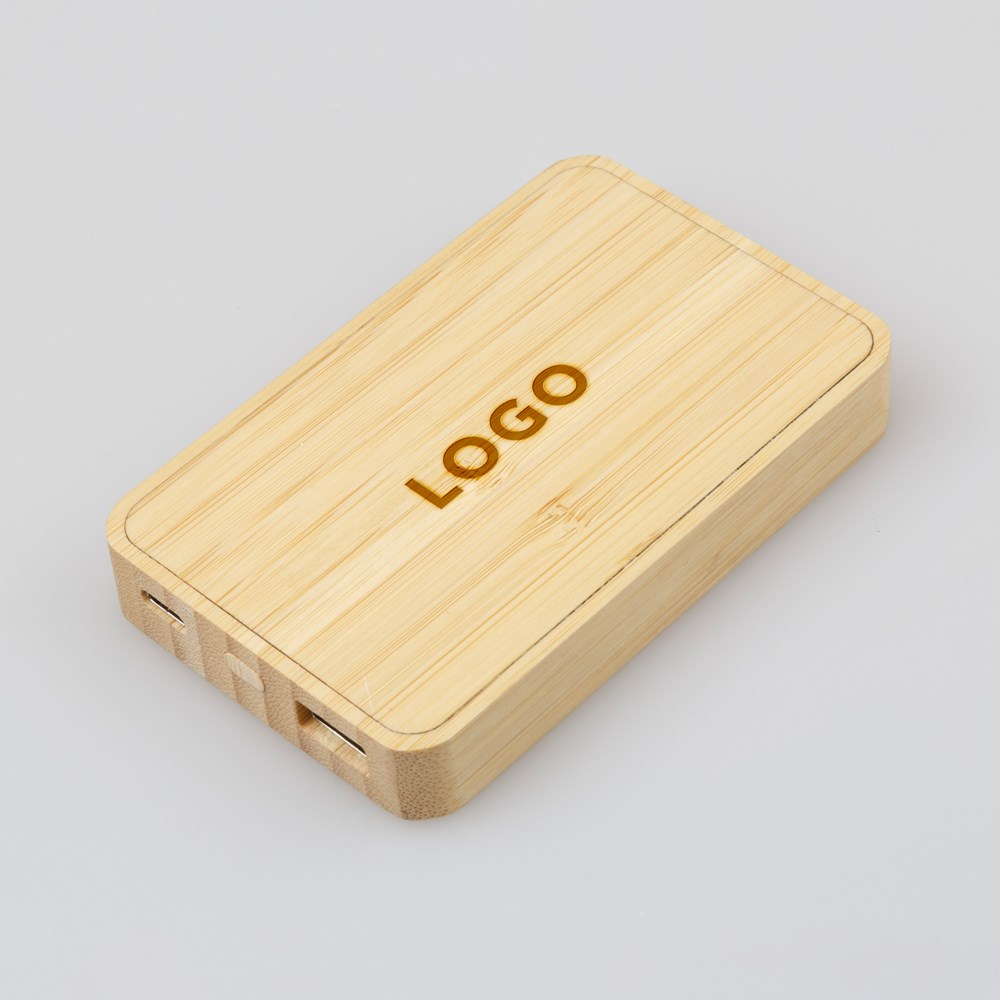 Powerbank Magnetic Bamboo