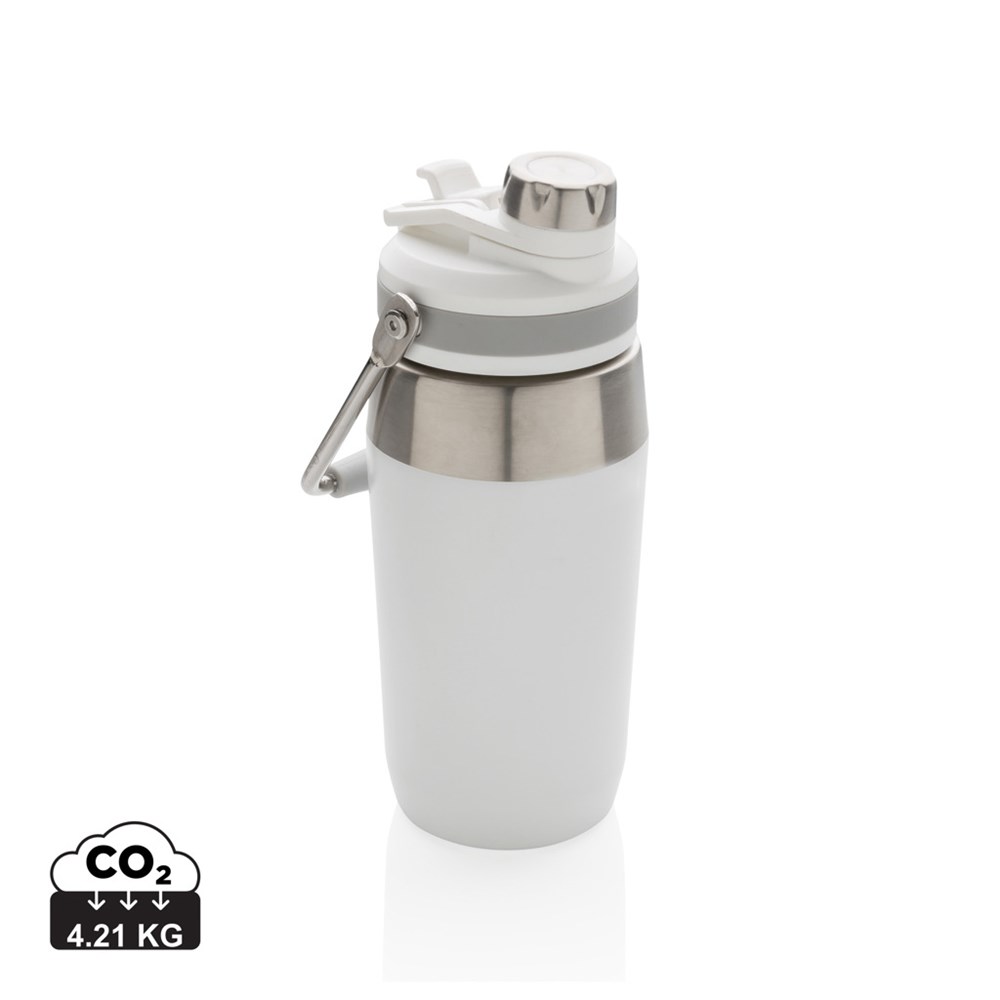 500ml Vakuum StainlessSteel Flasche mit Dual-Deckel-Funktion