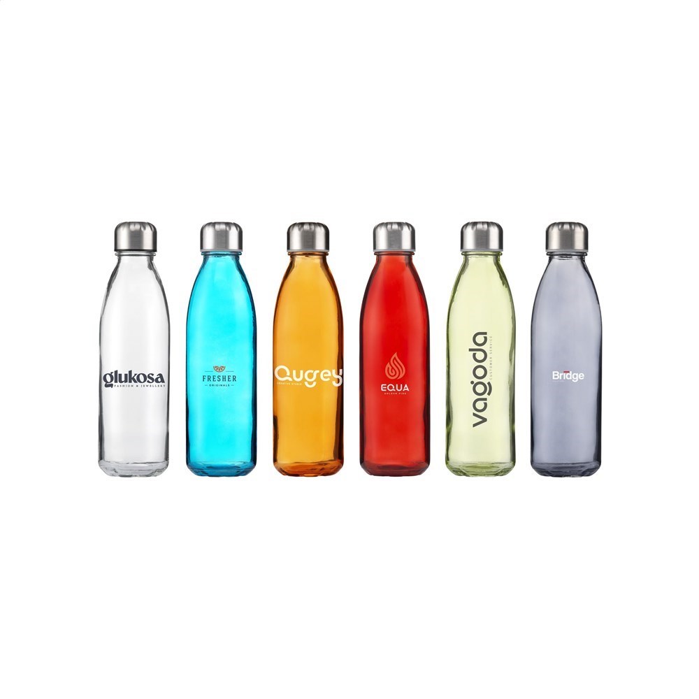 Topflask Glass 650 ml Trinkflasche