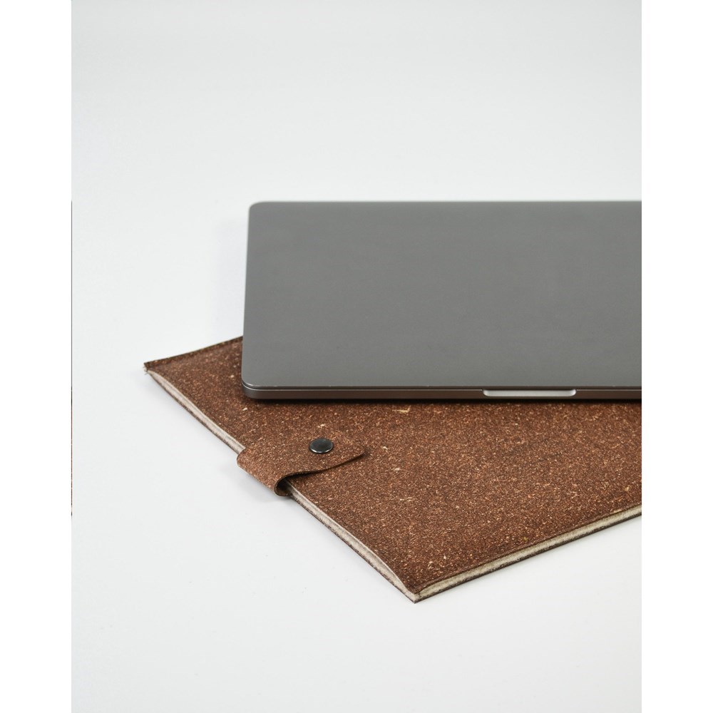 Recycled Leather Laptop Sleeve 14"