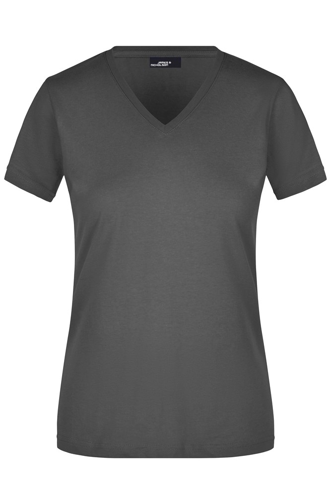 Ladies' Slim Fit V-T