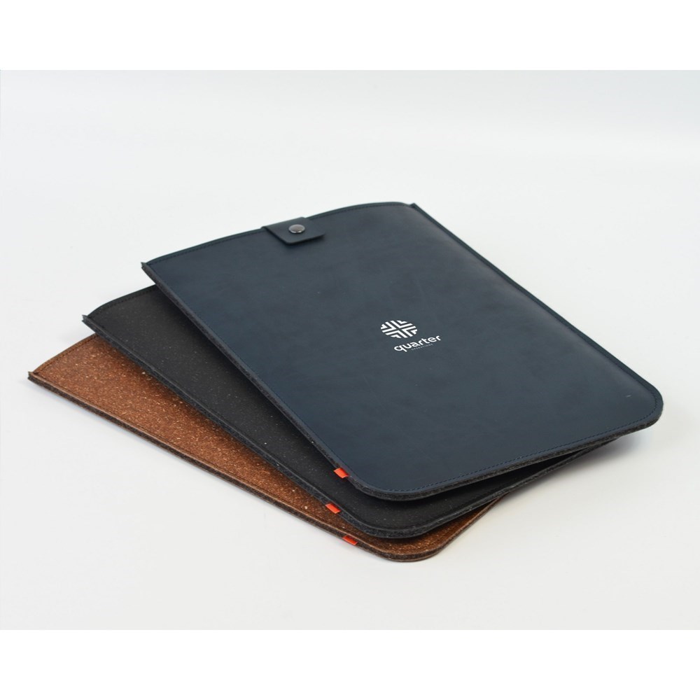 Recycled Leather Laptop Sleeve 14"