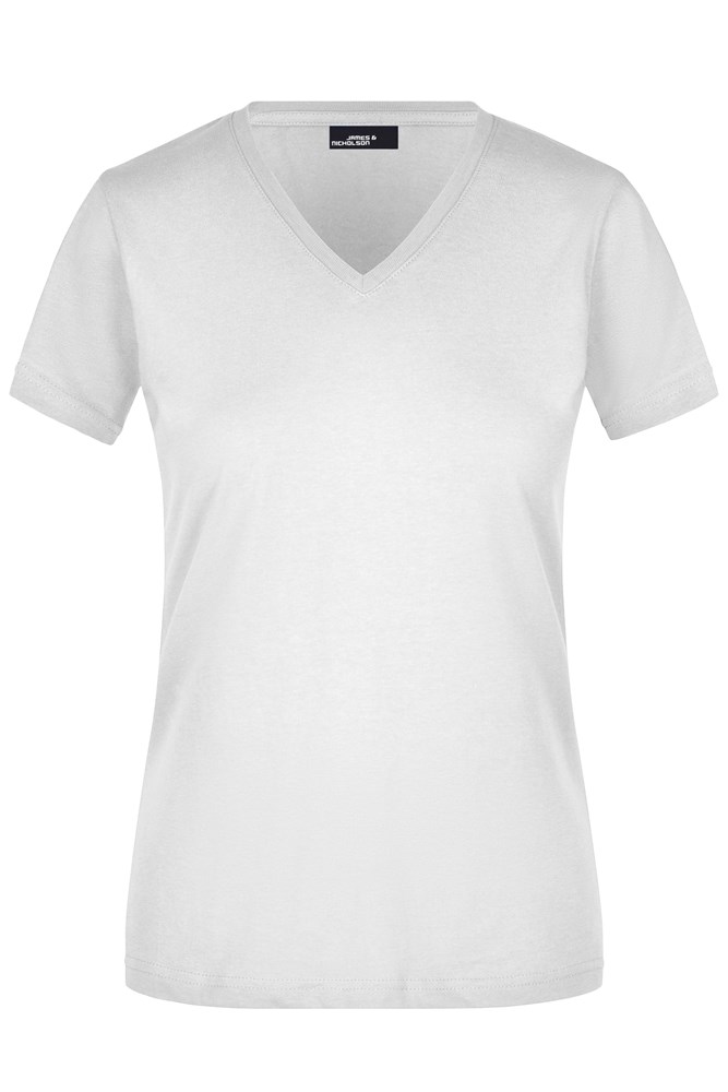 Ladies' Slim Fit V-T